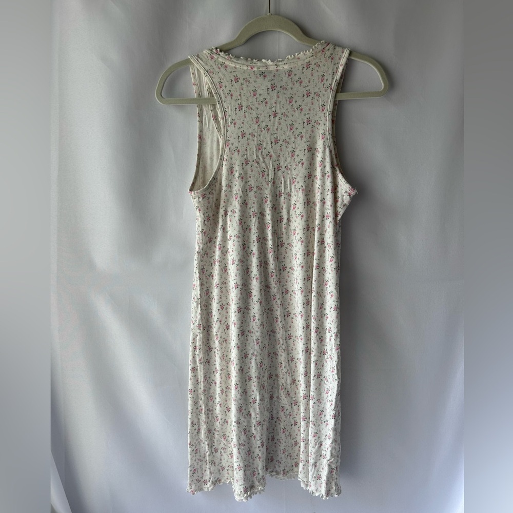 Ralph Lauren White and Pink Floral night gown - Picture 7 of 7